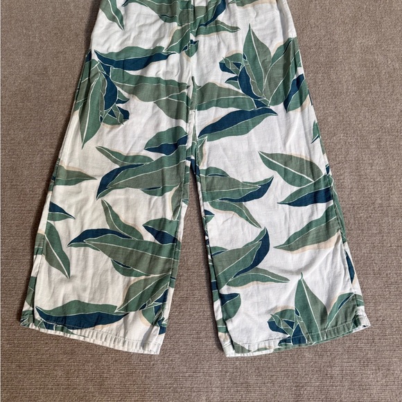 Billabong Forward Feelings Tropical Print Sleeveless Jumpsuit - Size Large - Picture 7 of 12